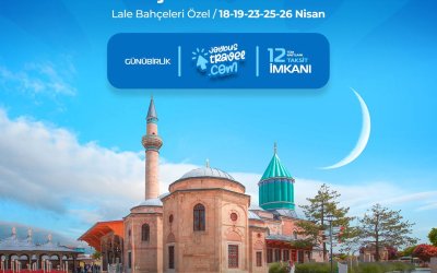 Konya & Sille & Lale Bahçeleri Turu